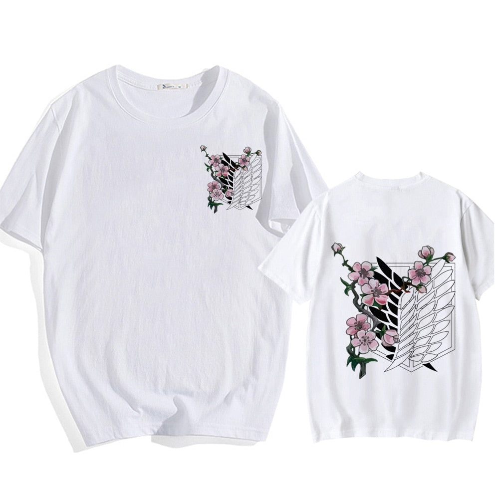 Attack On Titan White T-Shirt