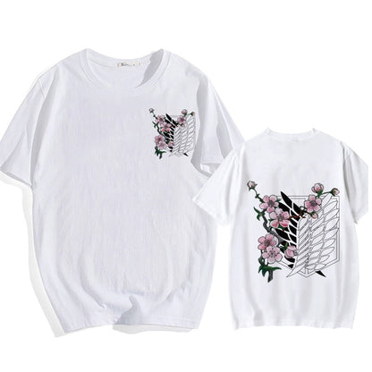 Attack On Titan White T-Shirt